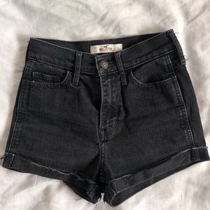 high waisted hollister shorts